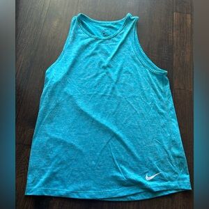 Nike Dri-fit Women’s Size Small Tank- Blue and White